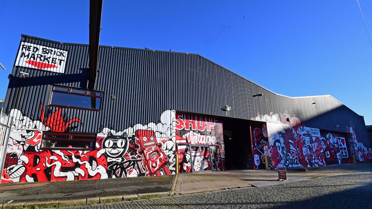 Red Brick Market in the Baltic Liverpool