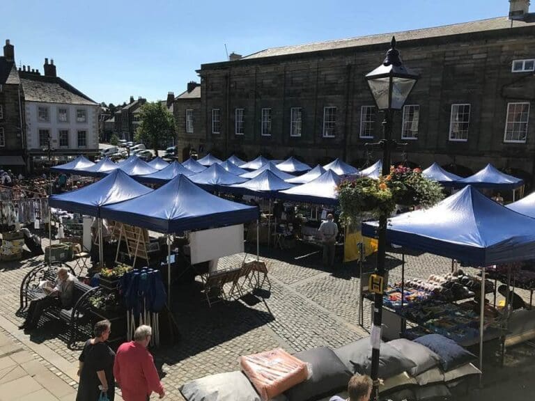 alnwick markets on a 768x576