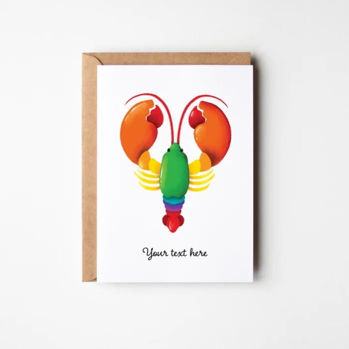 Lobster Greetings Card - Image 5