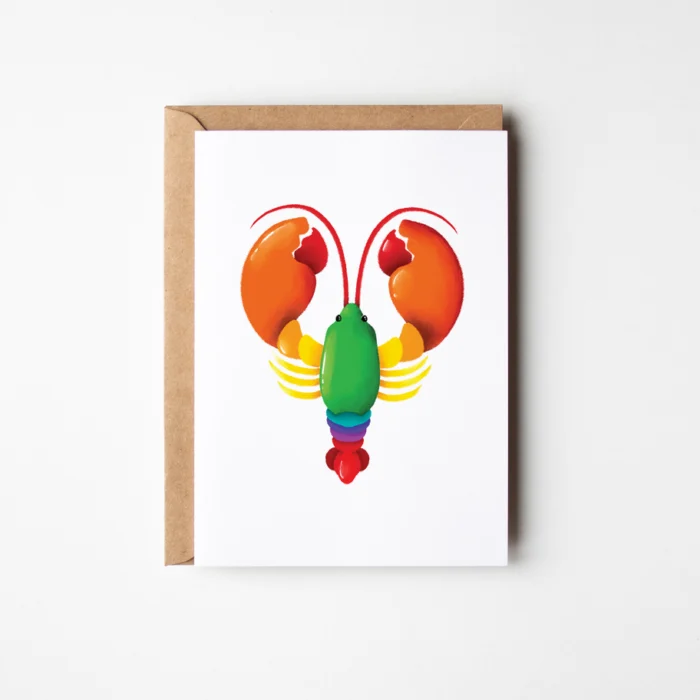 Lobster Greetings Card - Image 3